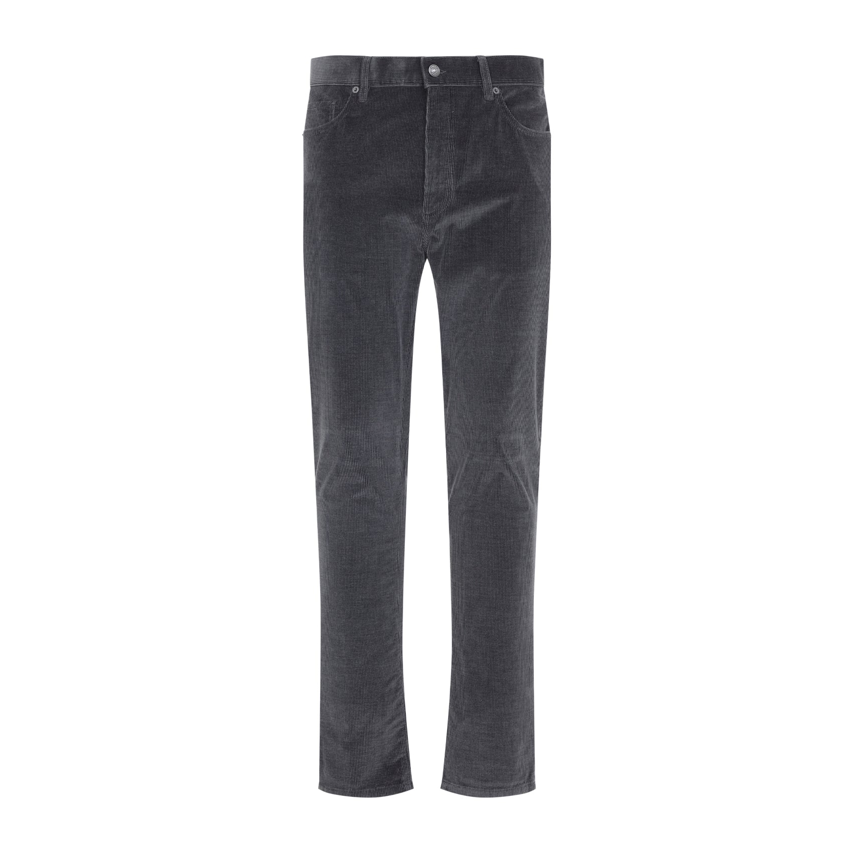 ZEGNA Cashmere Blend Corduroy Denim Pants - Regular & Straight Leg