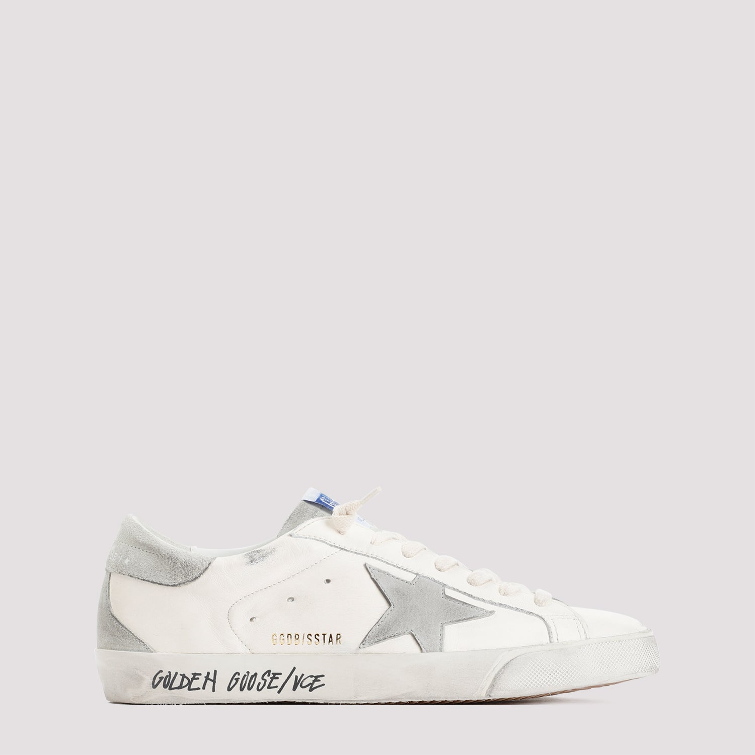 GOLDEN GOOSE Super Star Leather Sneakers for Men