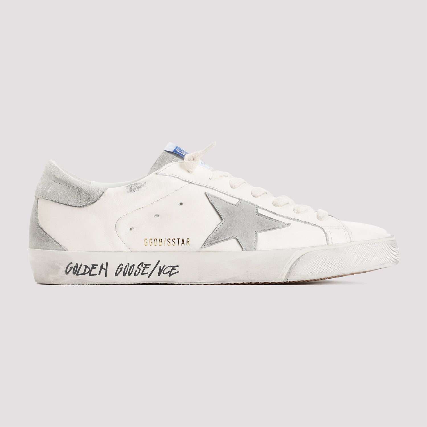 GOLDEN GOOSE Super Star Leather Sneakers for Men