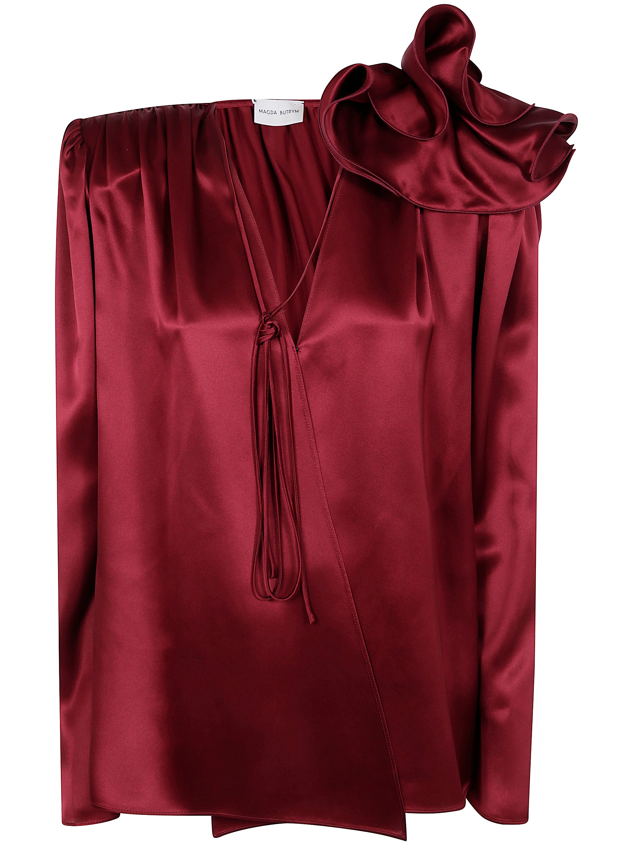MAGDA BUTRYM Satin Blouse for Women - SS25 Collection