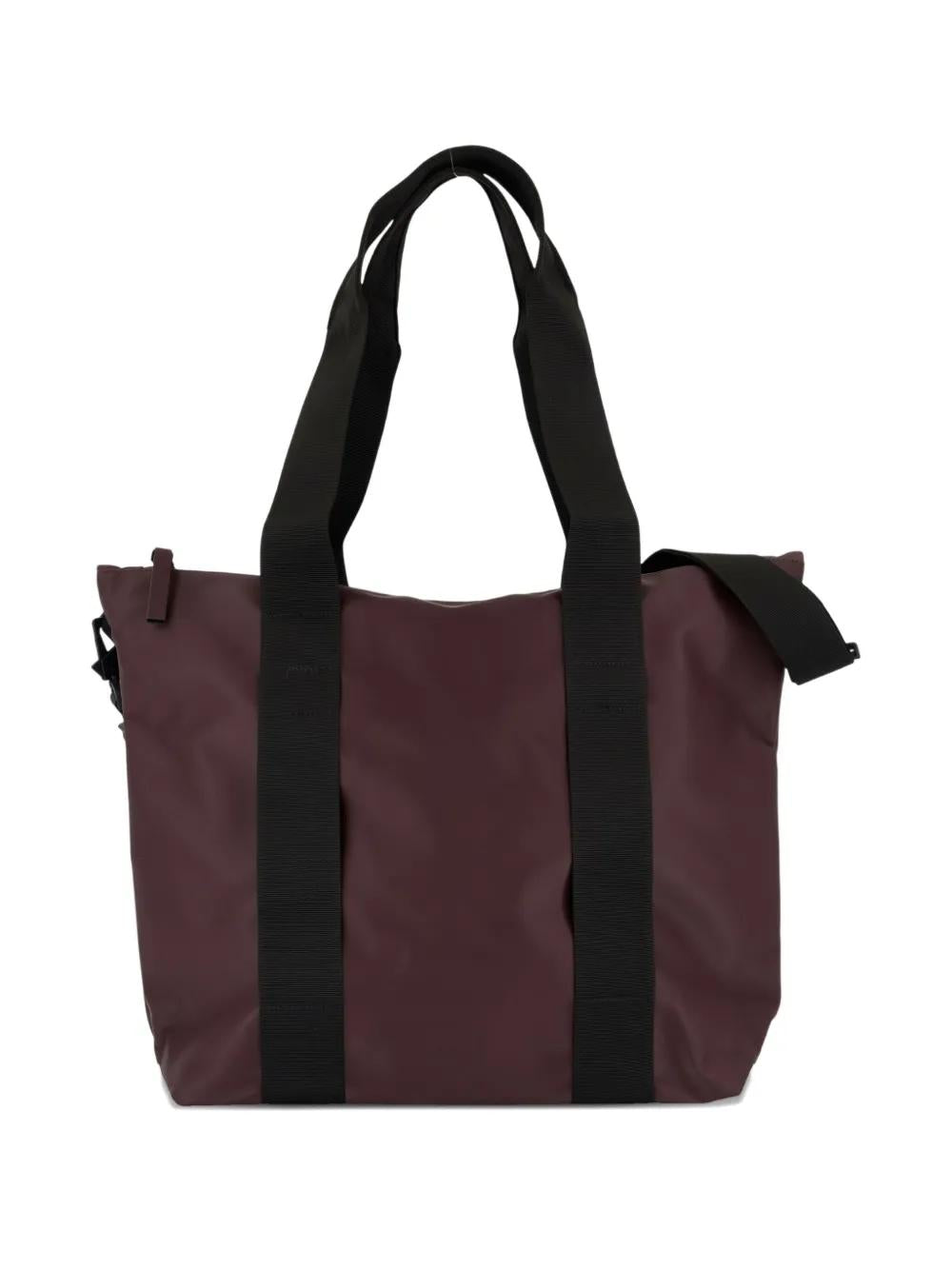 RAINS Mini Double Top Handle Tote Handbag