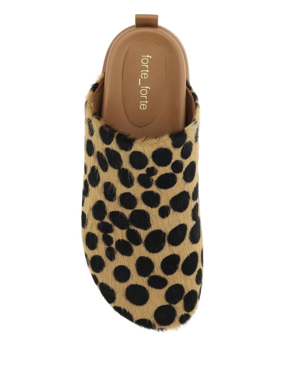 FORTE FORTE Backless Printed Slippers for Women