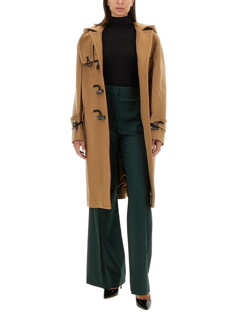 VICTORIA BECKHAM Oversized Wool Blend Jacket - Size 10