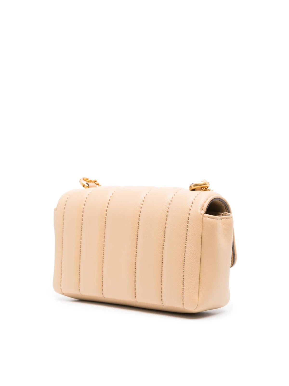 TORY BURCH Mini Flap Quilted Logo Shoulder Handbag 17x10x5 cm