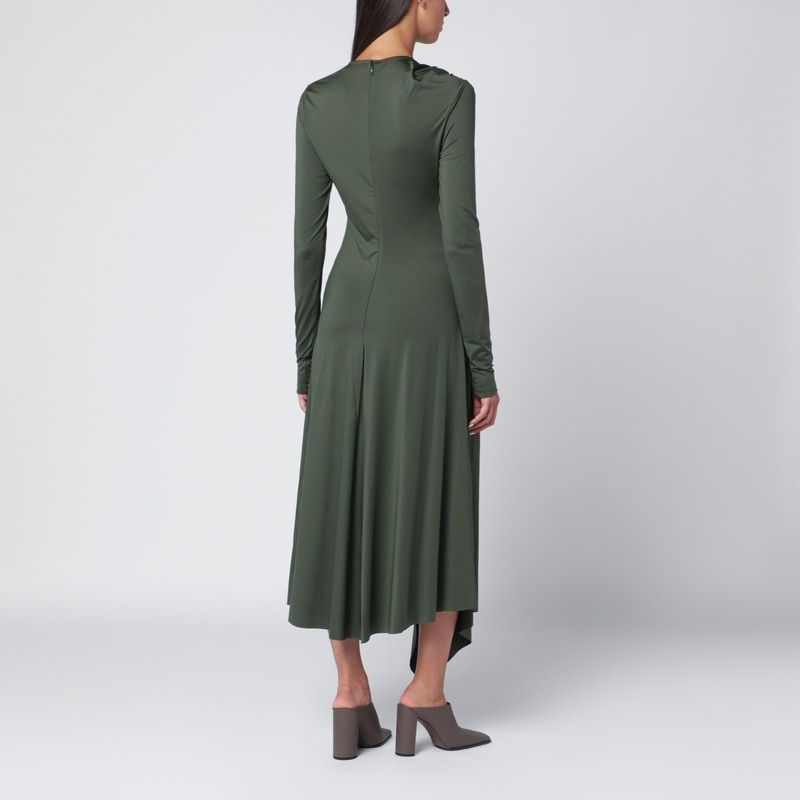 VICTORIA BECKHAM Chic Midi Dress with Interlace Details