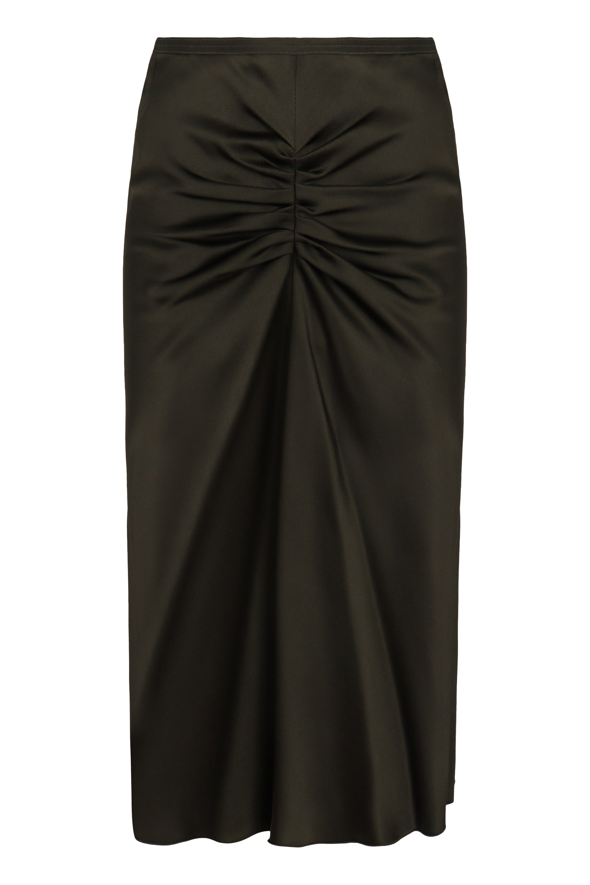 VICTORIA BECKHAM MIDI Skirt with Curly Waist for Women