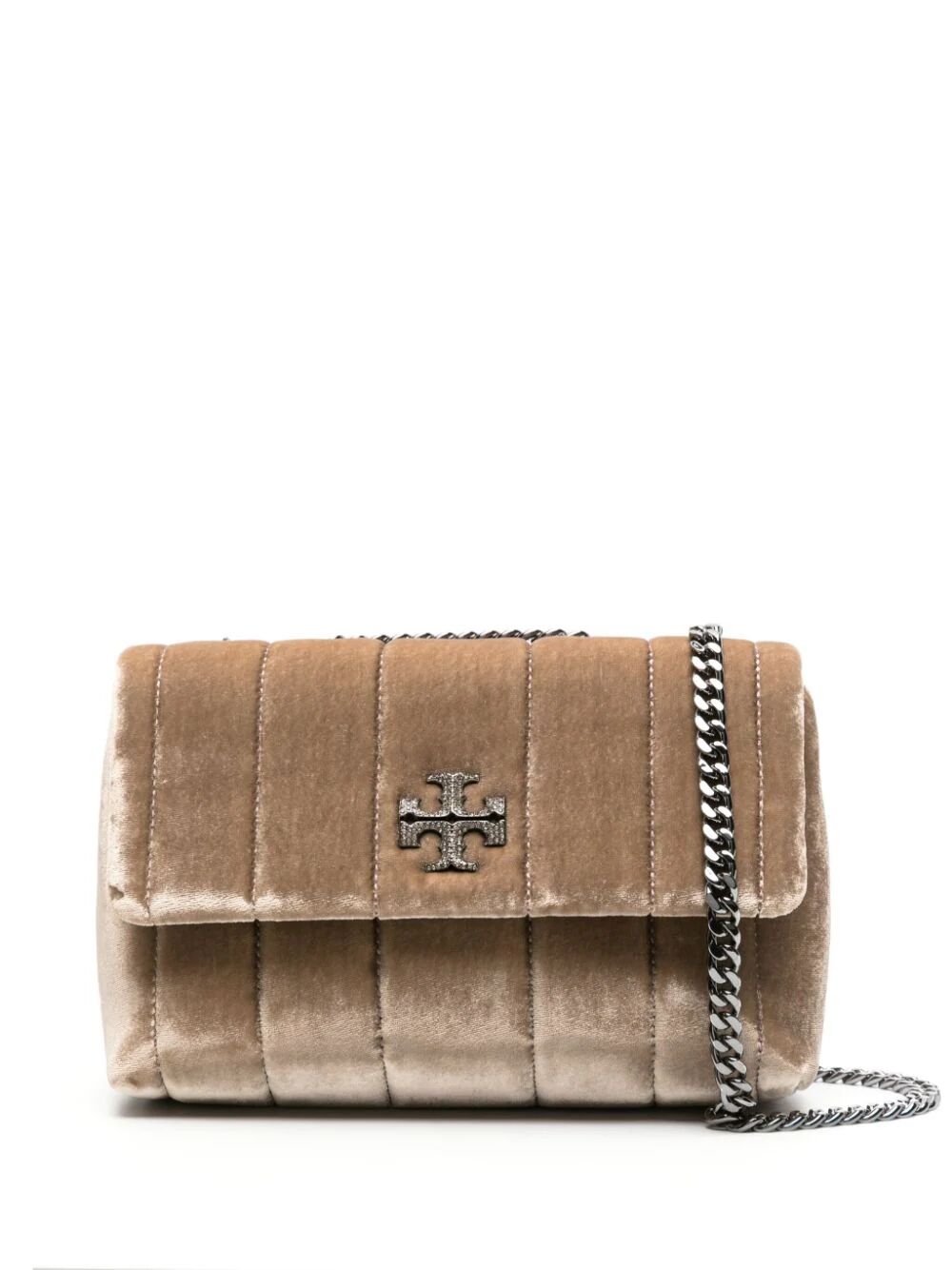 TORY BURCH Mini Velvet Convertible Shoulder Handbag