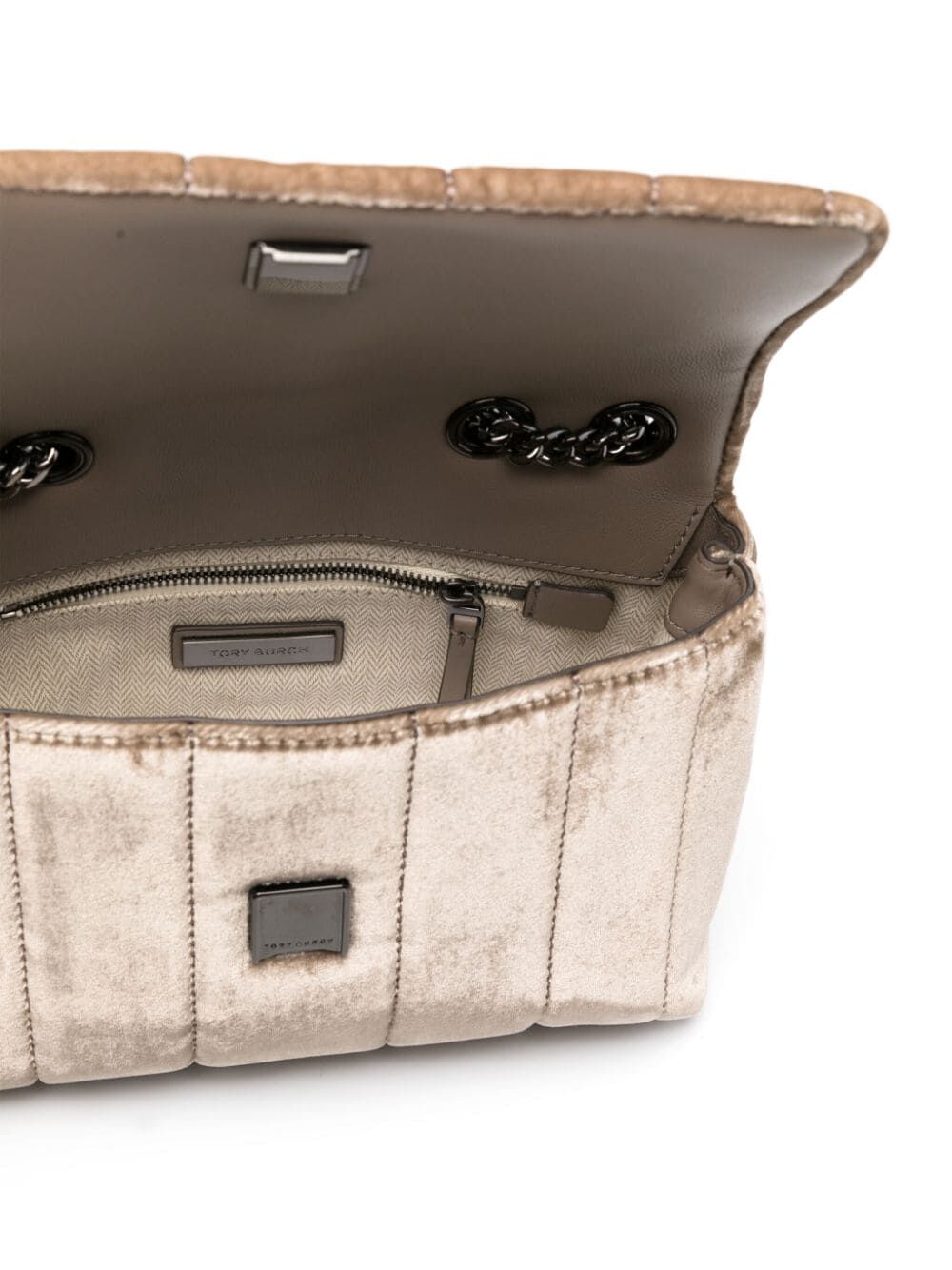 TORY BURCH Mini Velvet Convertible Shoulder Handbag