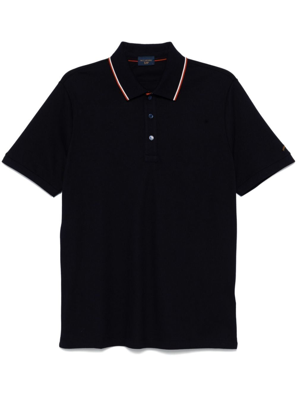 PAUL & SHARK Men's Mini Piqué Polo Shirt