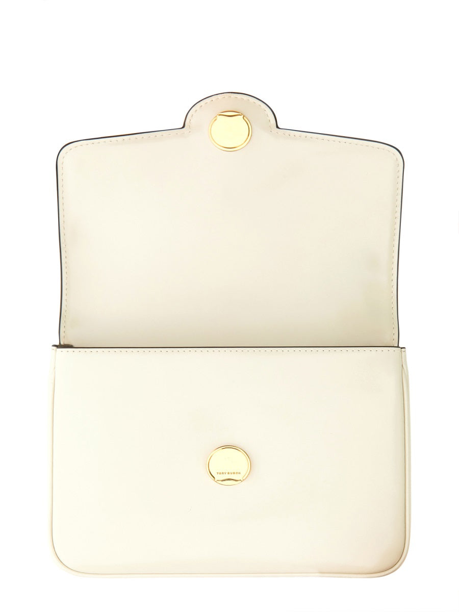 TORY BURCH Leather Convertible Shoulder Handbag