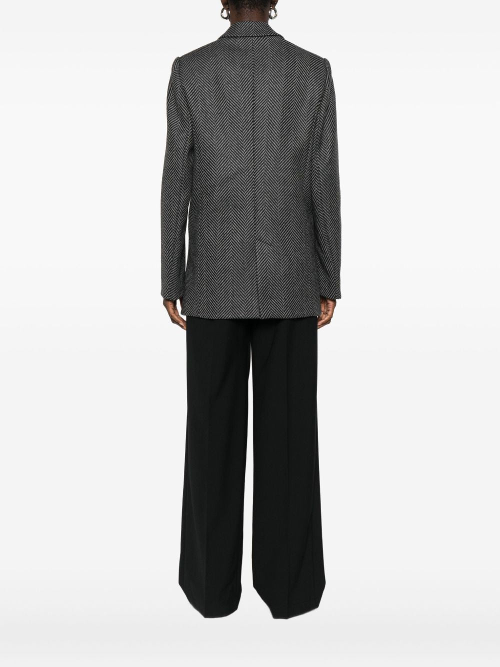 FORTE FORTE Single-Breasted Wool Jacket for Women