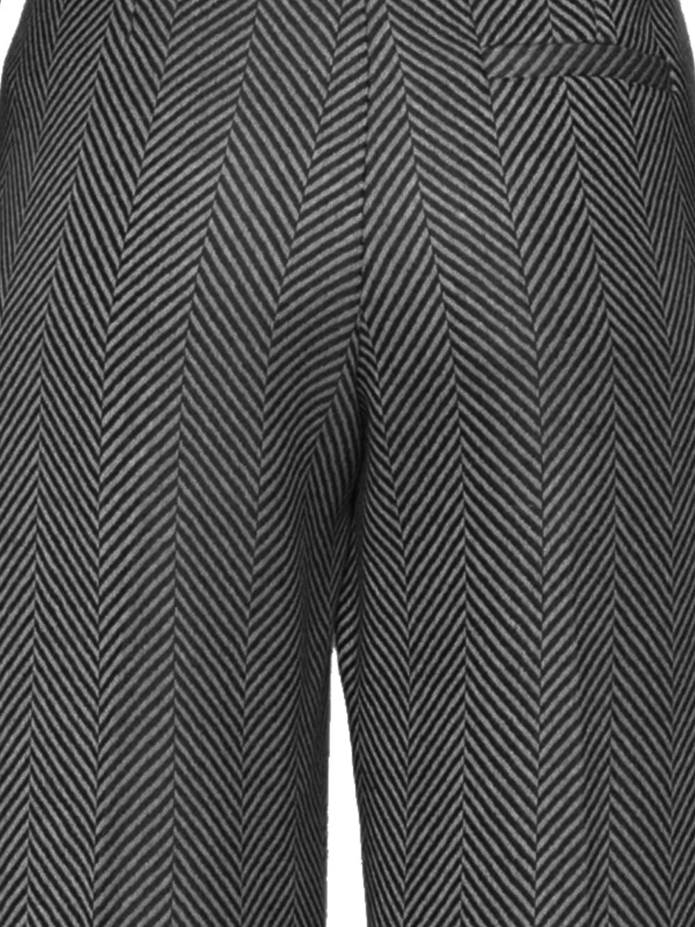 FORTE FORTE Classic Wool Trousers with Pleats for Women