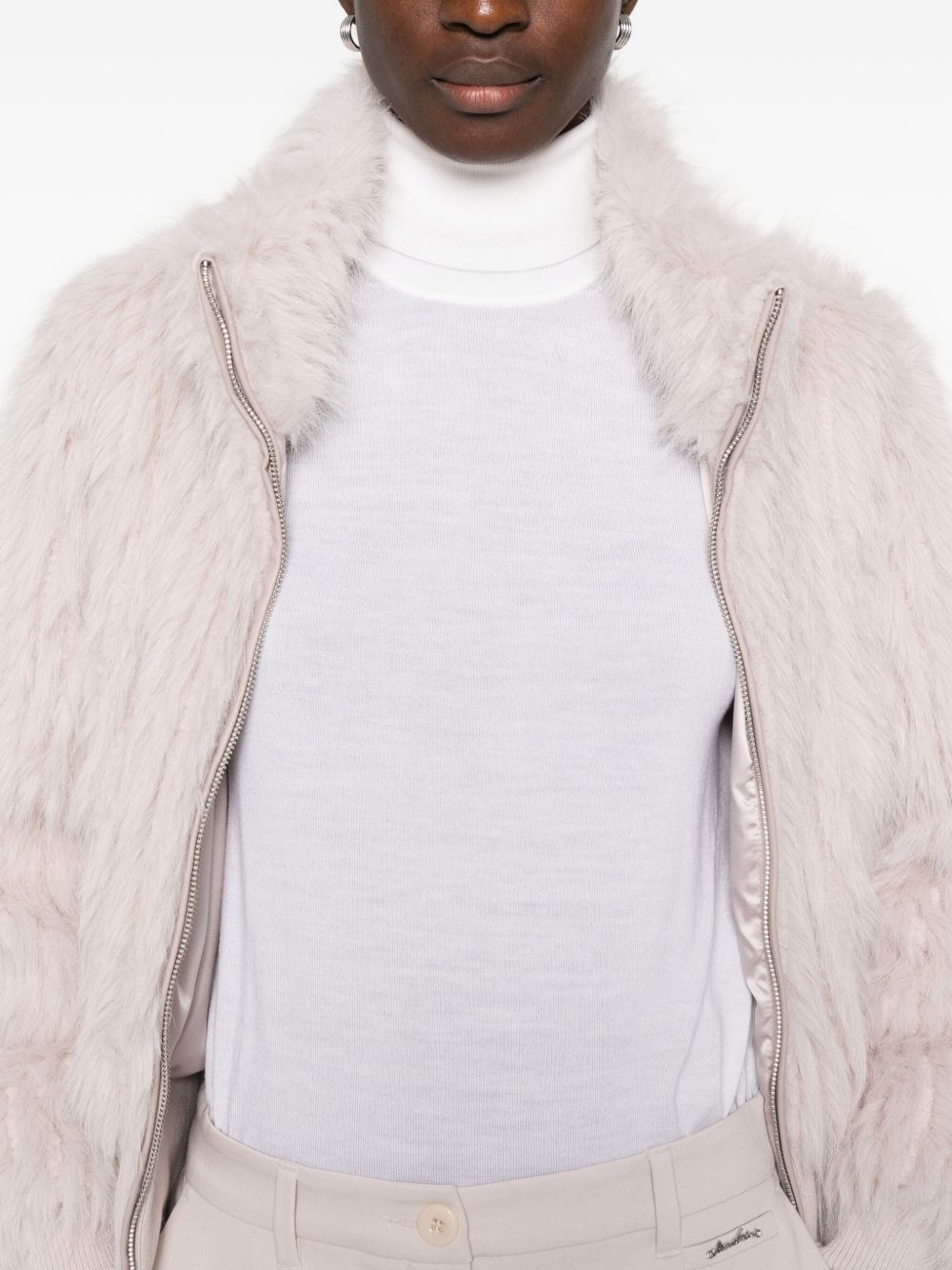 FORTE FORTE Wool Turtle-Neck Sweater