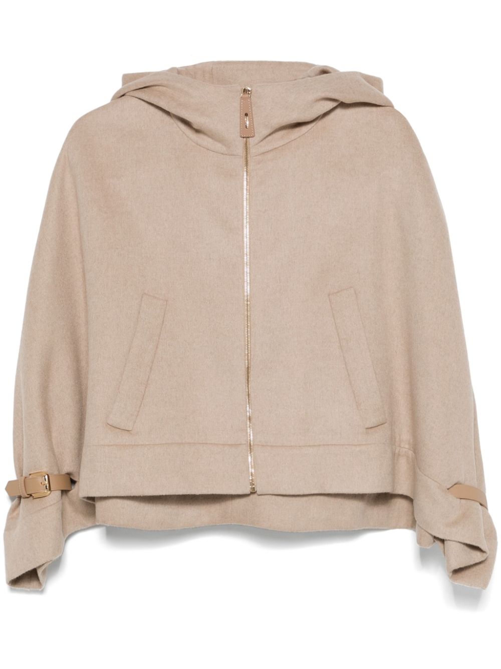 MAX MARA Wool Hooded Cape for Women