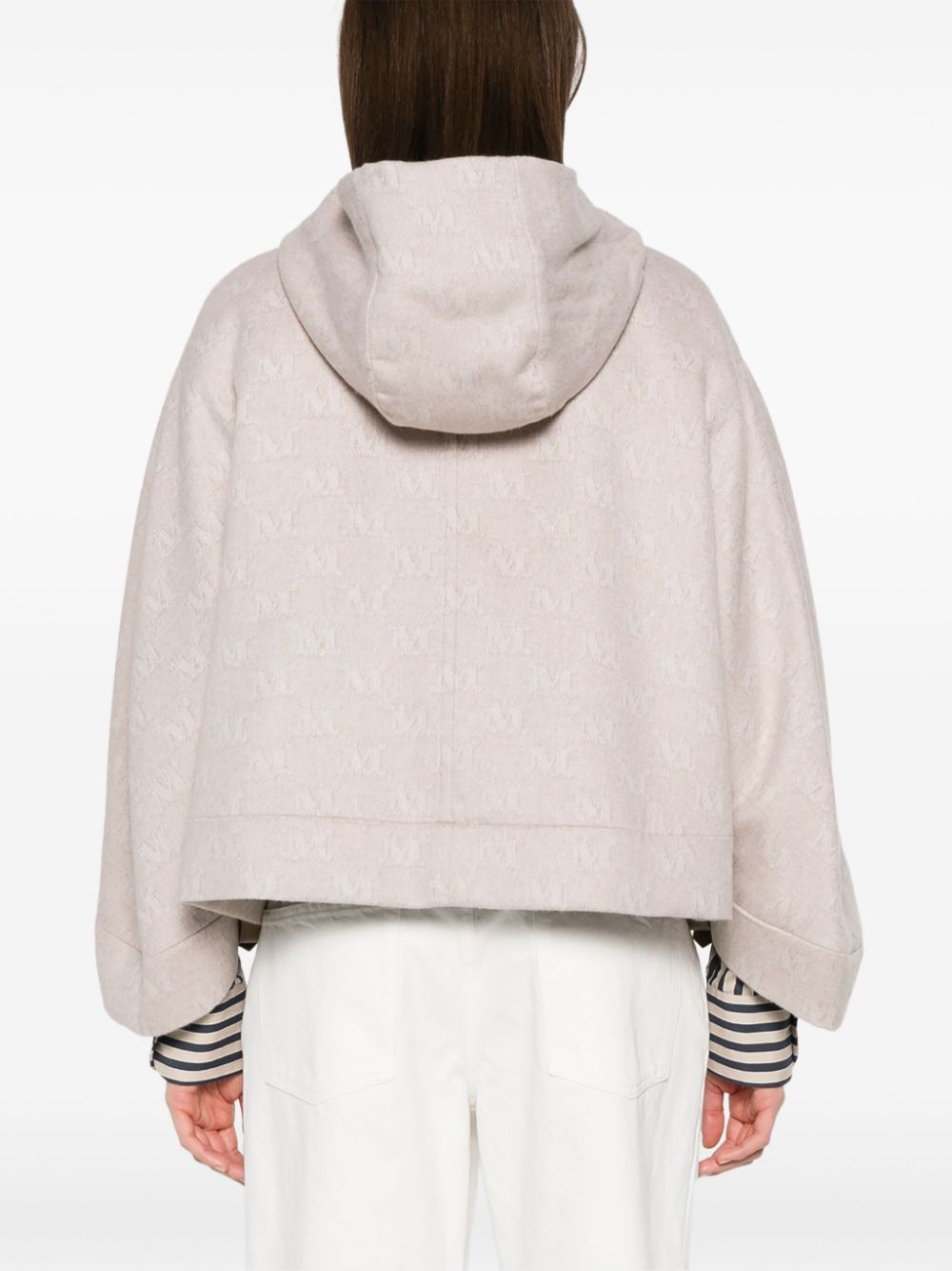 MAX MARA Wool Hooded Cape for Women
