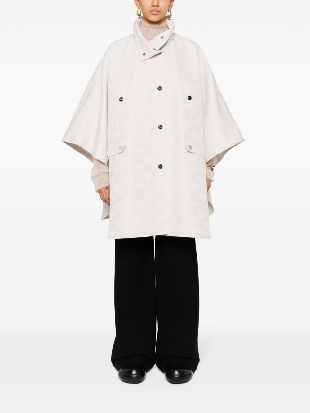 MAX MARA High-Neck Cape