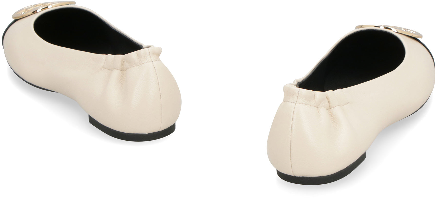 TORY BURCH Leather Ballet Flats