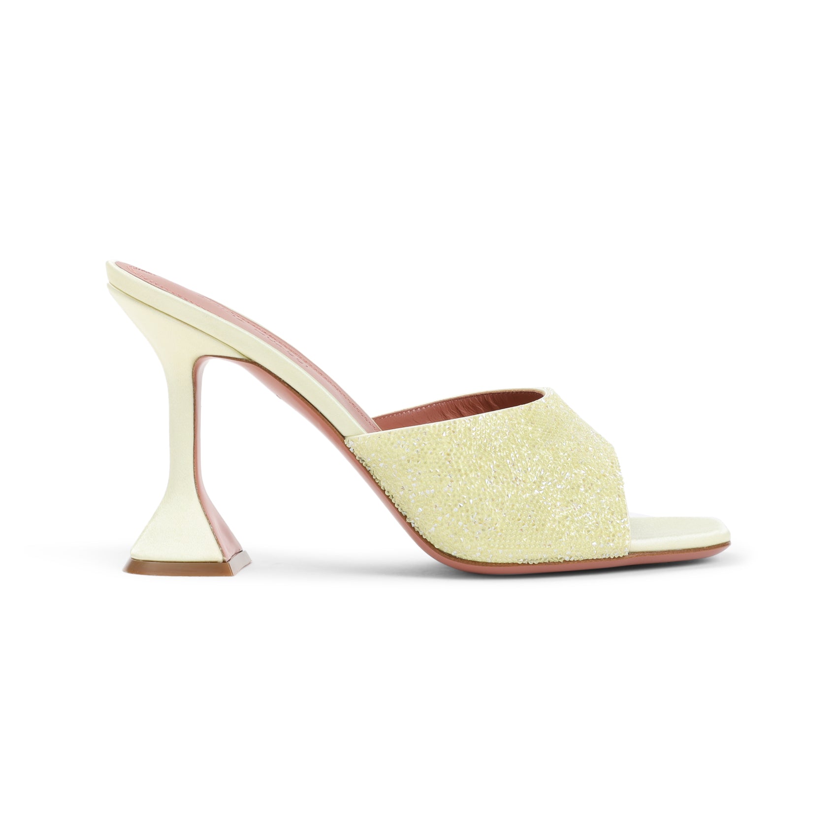 AMINA MUADDI Lupita Crystal Dust 95 Sandals