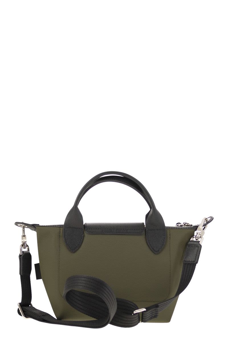 LONGCHAMP Miniature Handle Handbag with Removable Strap