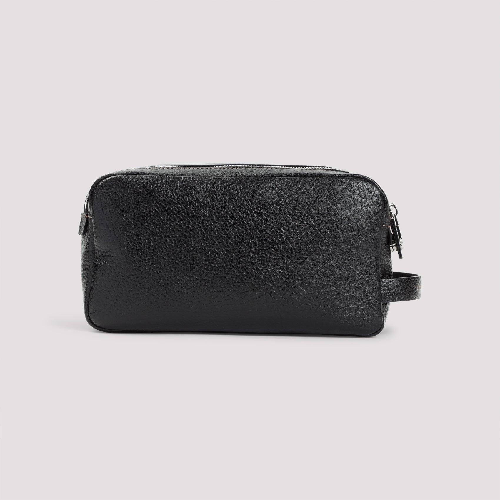 BRUNELLO CUCINELLI Grained Leather Beauty Case - 24cm x 13cm x 11cm