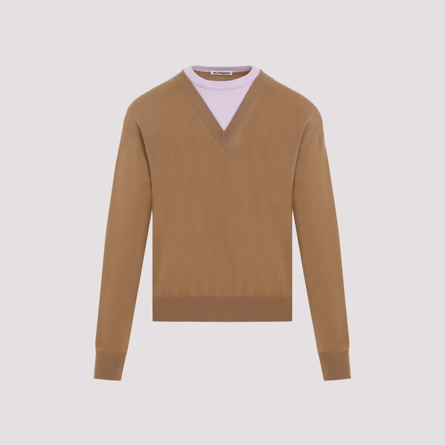 JIL SANDER Virgin Wool Pullover for Men