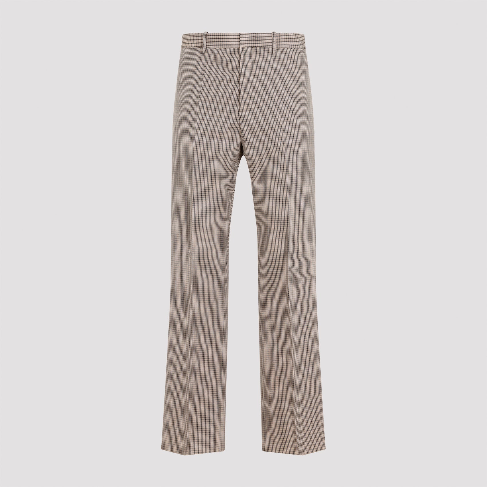 JIL SANDER Men's Straight Leg Wool Pants