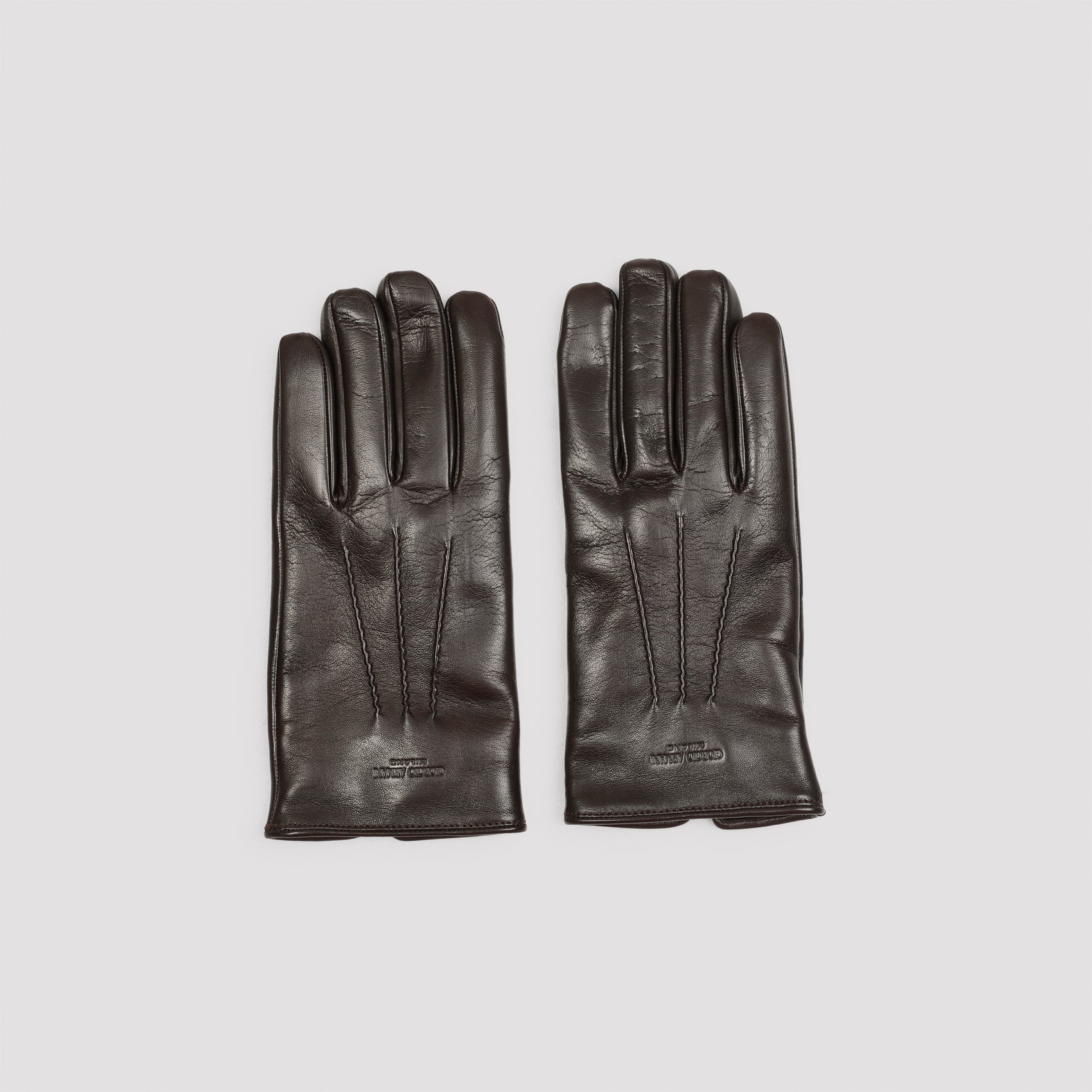 GIORGIO ARMANI Men's Premium Leather Gloves