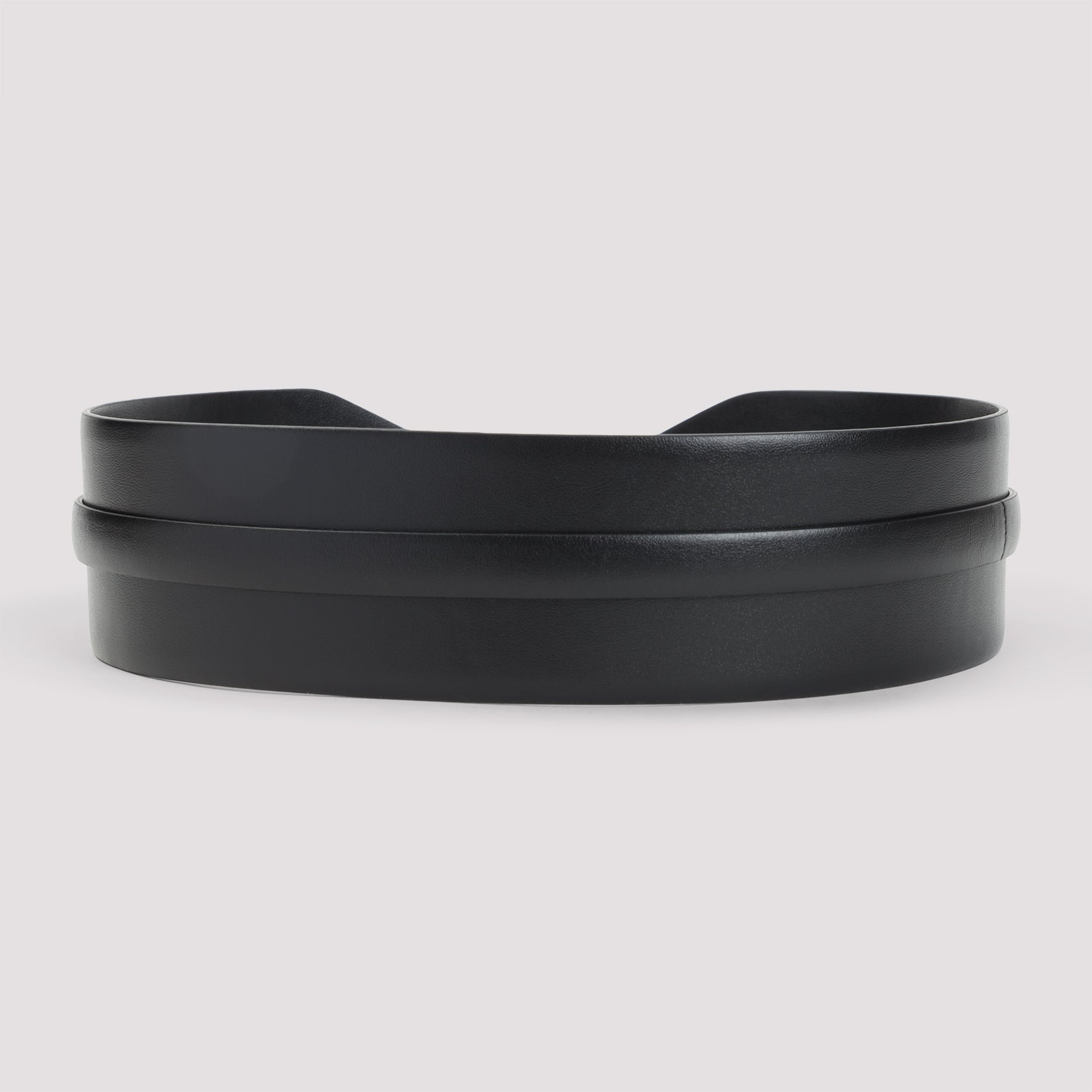 ALAÏA Large Glossy Leather Belt