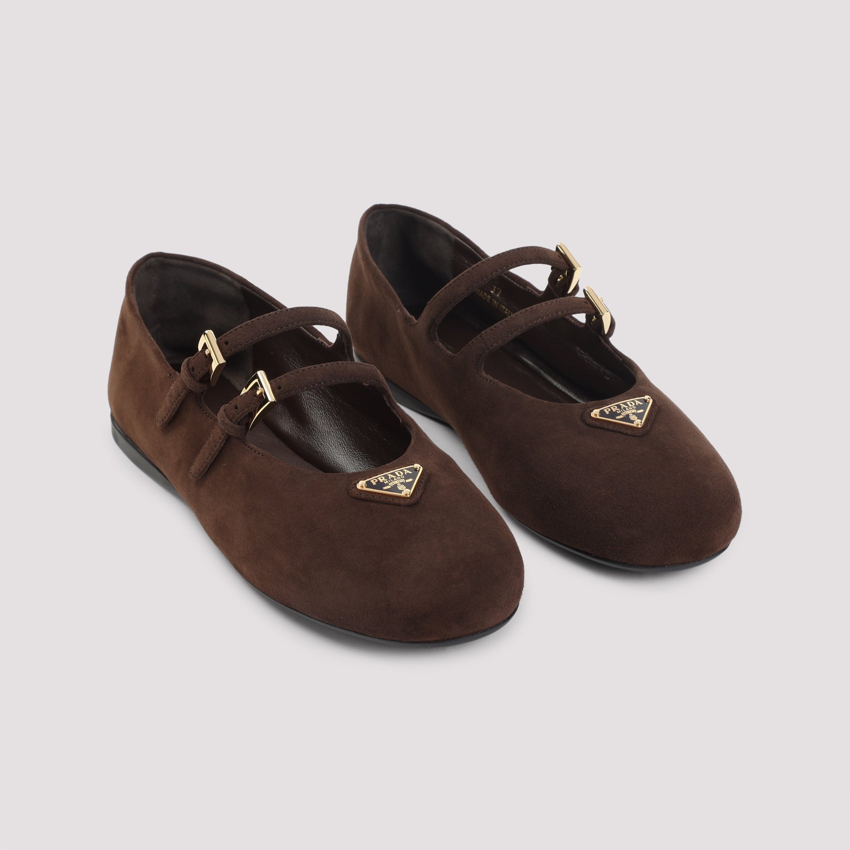 PRADA Suede Leather Ballerinas for Men
