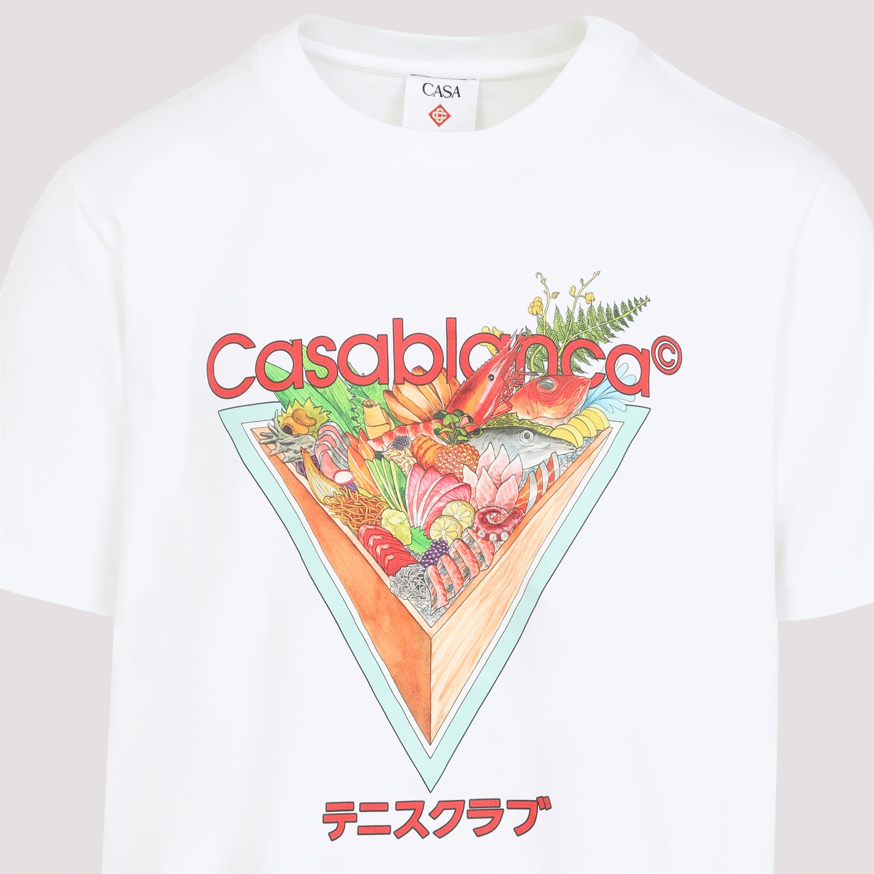 CASABLANCA Classic Tennis Club Icon T-shirt for Men - FW25