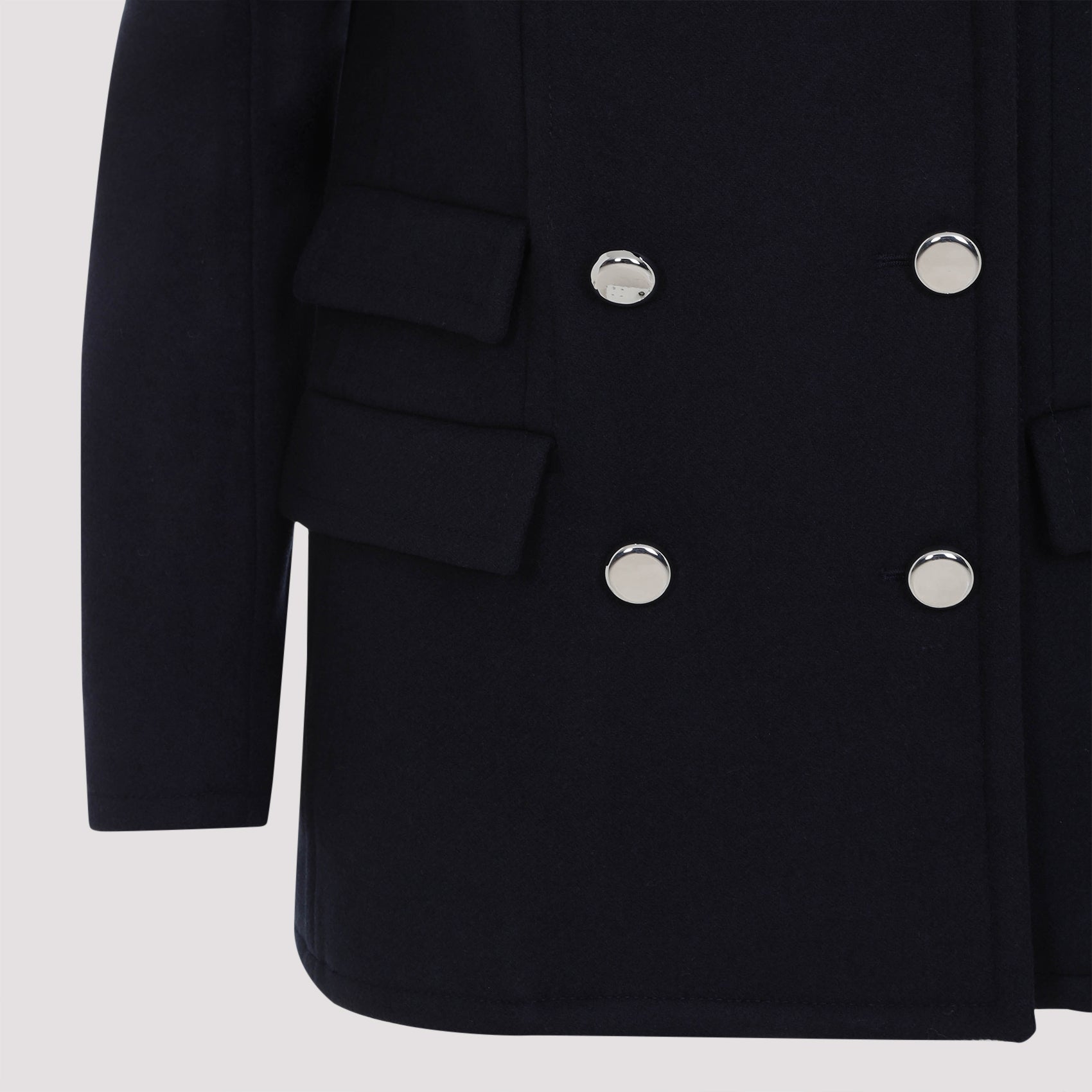 THEORY Men's Double Breasted Peacoat
