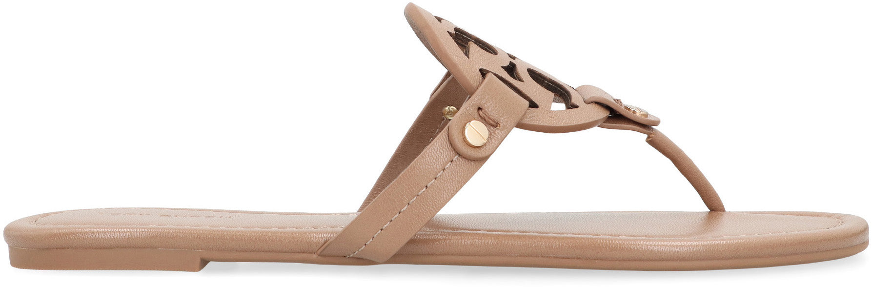 TORY BURCH Miller Leather Flip-Flops for Women