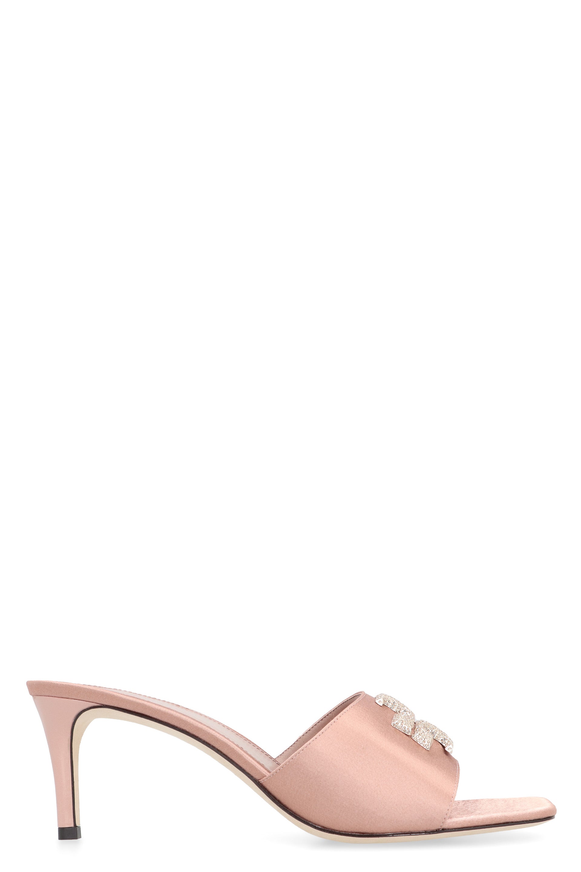 TORY BURCH Eleanor Satin Sandals - Stiletto Heel