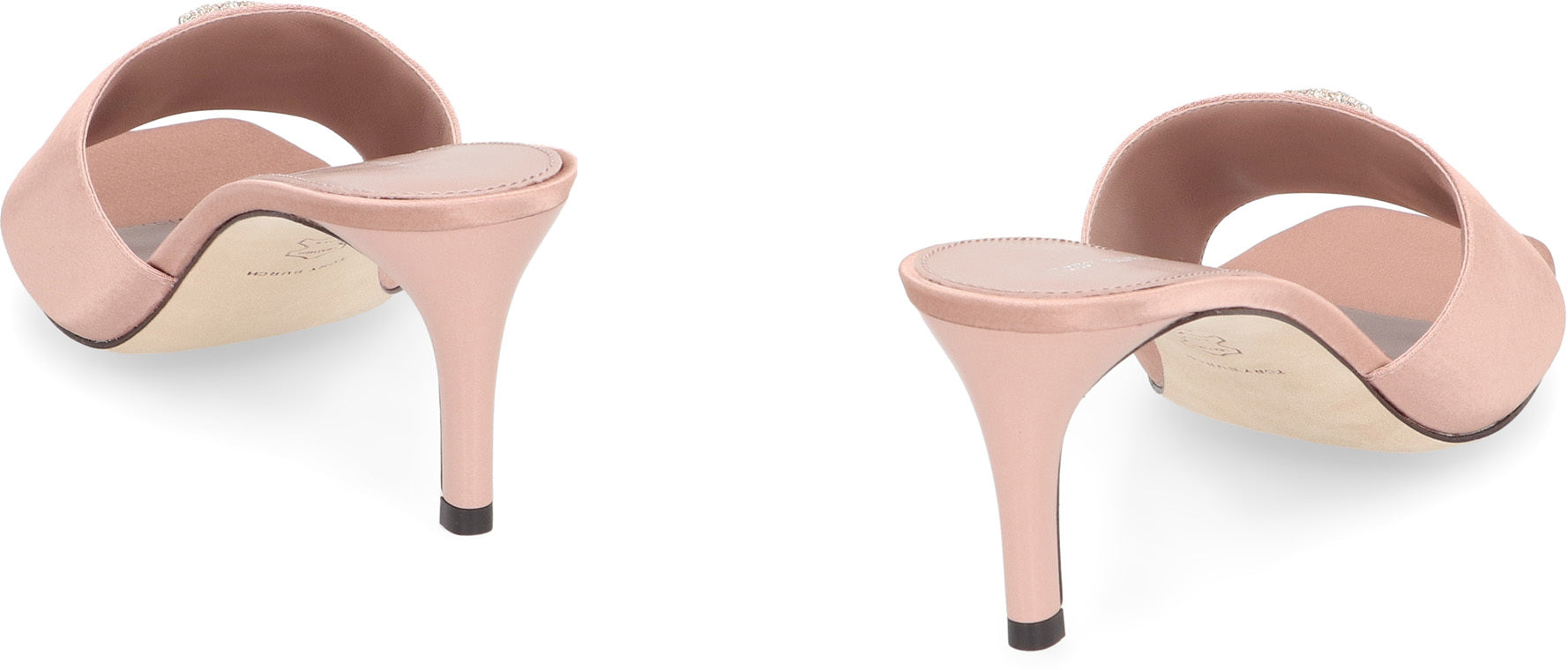 TORY BURCH Eleanor Satin Sandals - Stiletto Heel