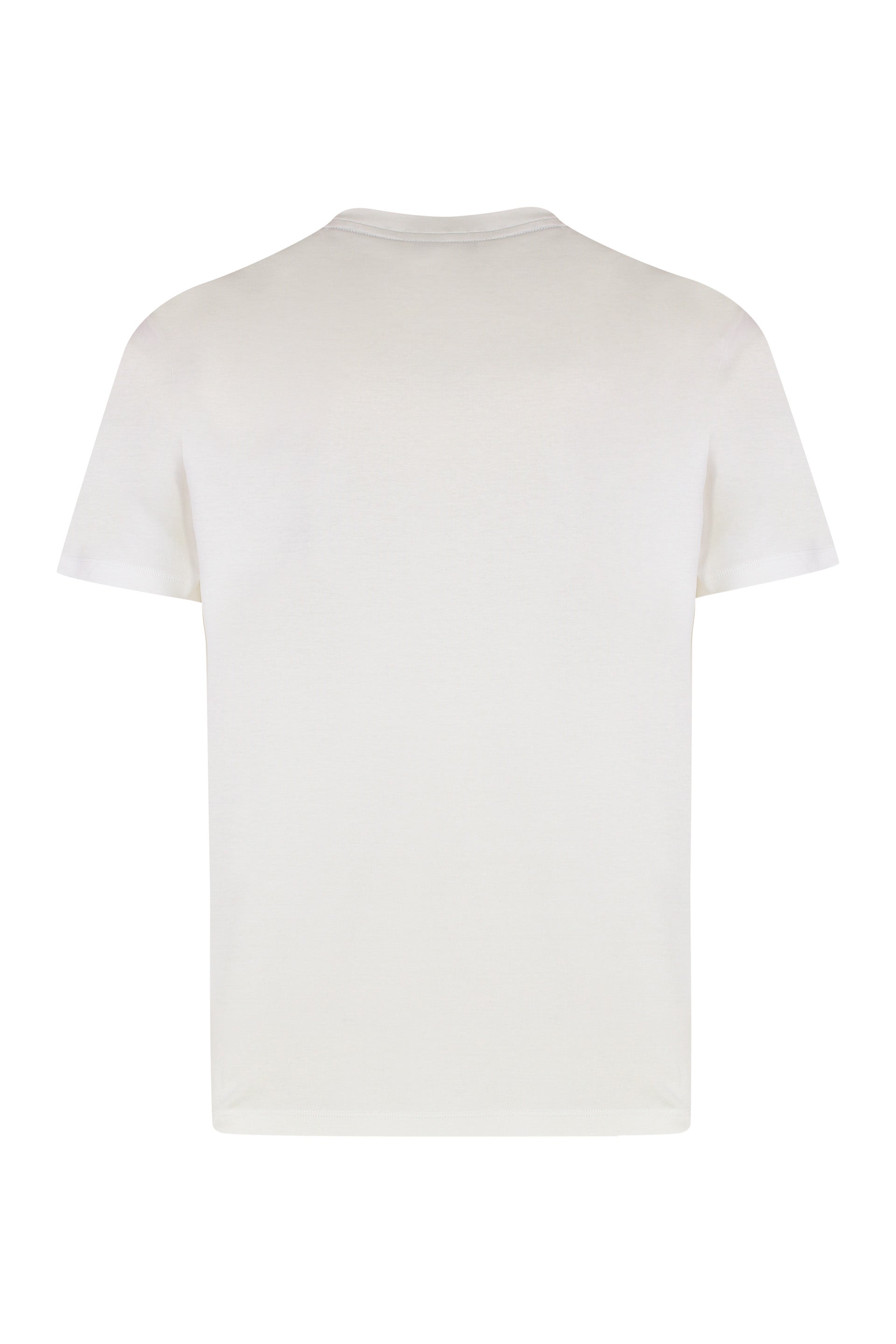 PAUL & SHARK Cotton T-Shirt with Logo Print for Men