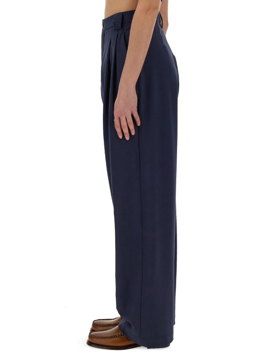 ALYSI Chic Canvas Pants - Size 38