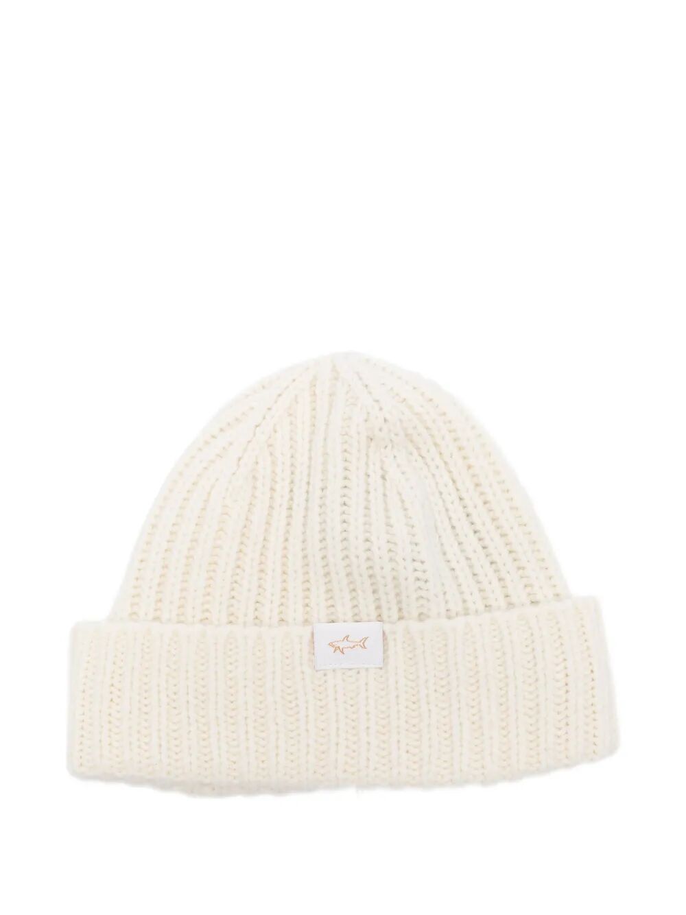 PAUL & SHARK Ribbed Wool Blend Beanie for Men