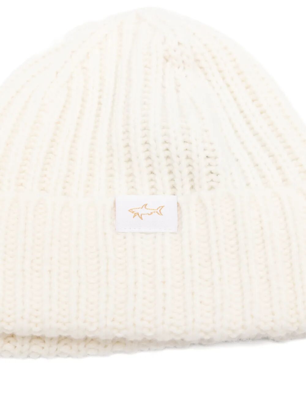 PAUL & SHARK Ribbed Wool Blend Beanie for Men