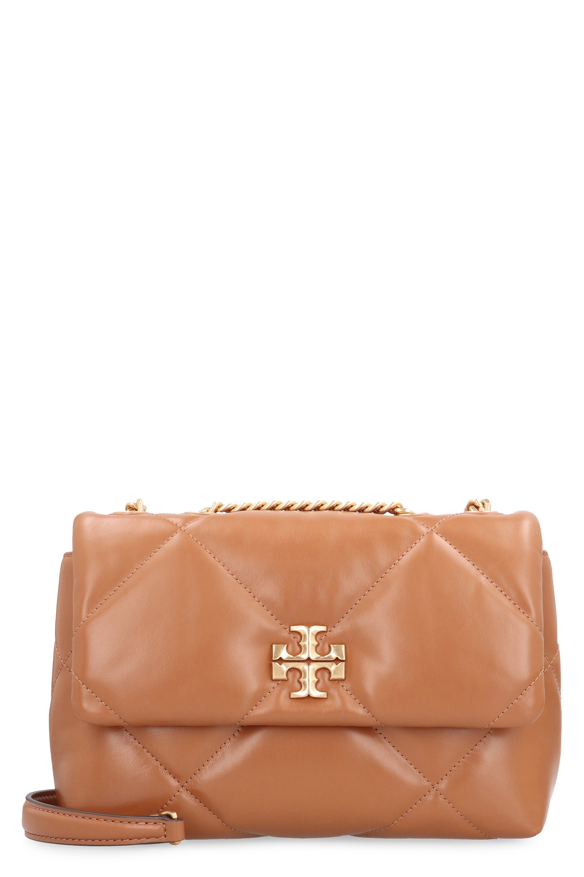 TORY BURCH Kira Mini Leather Shoulder Handbag 22.5cm