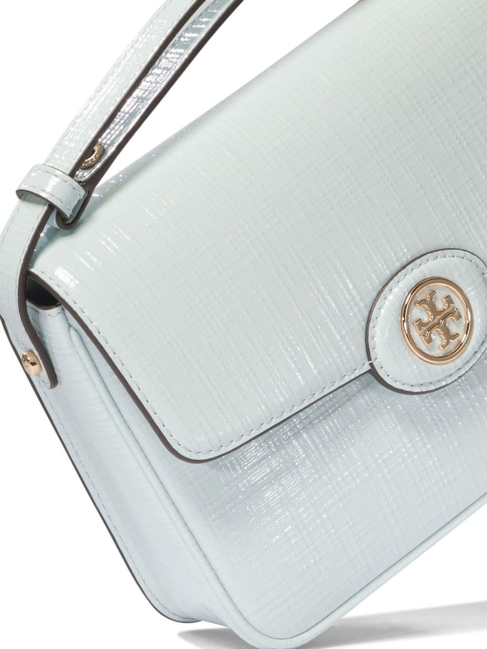 TORY BURCH Mini Embossed Leather Shoulder Handbag - Women's Classic Design