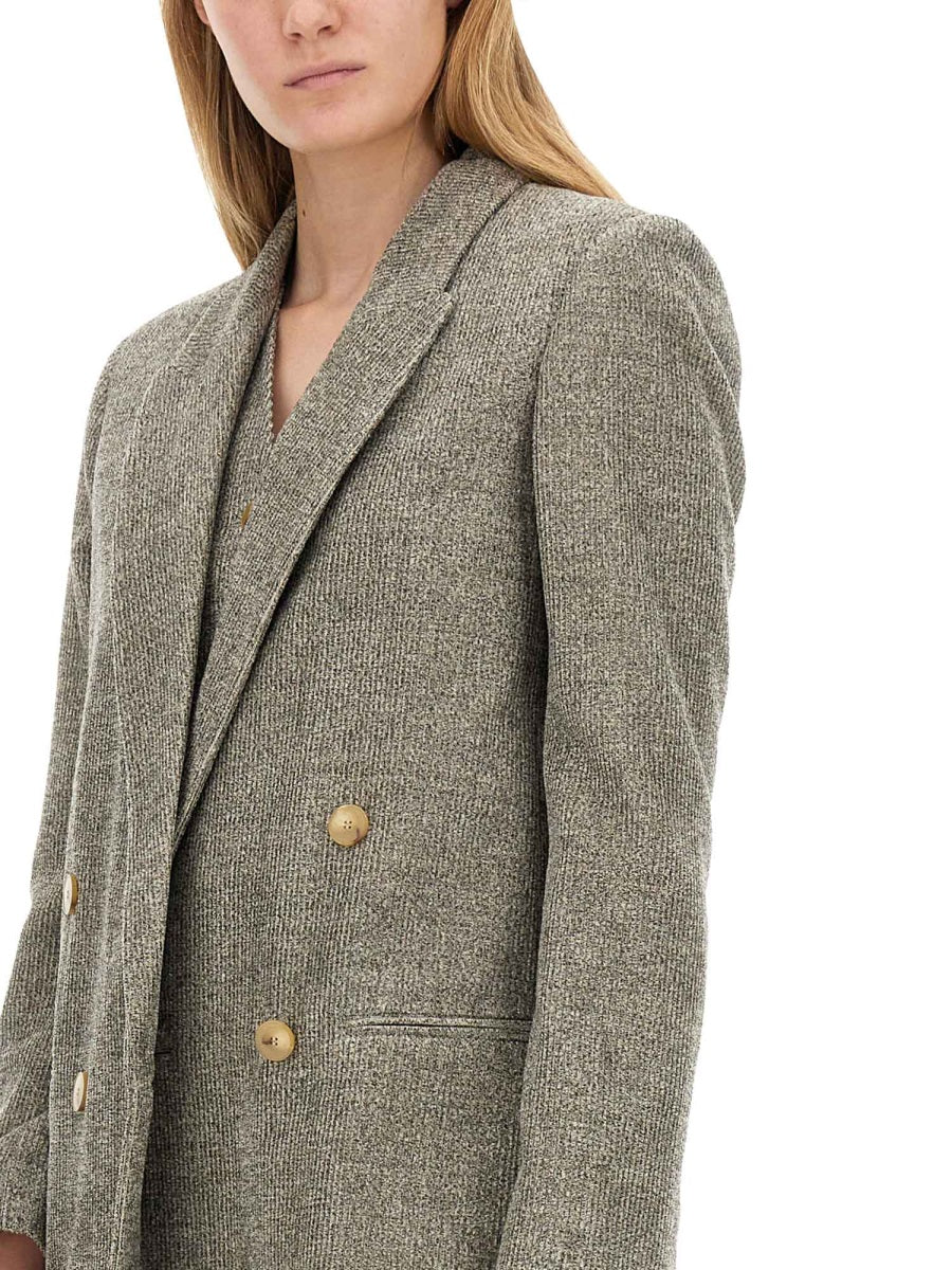 ALYSI Double-Breasted Jacket - Regular Fit