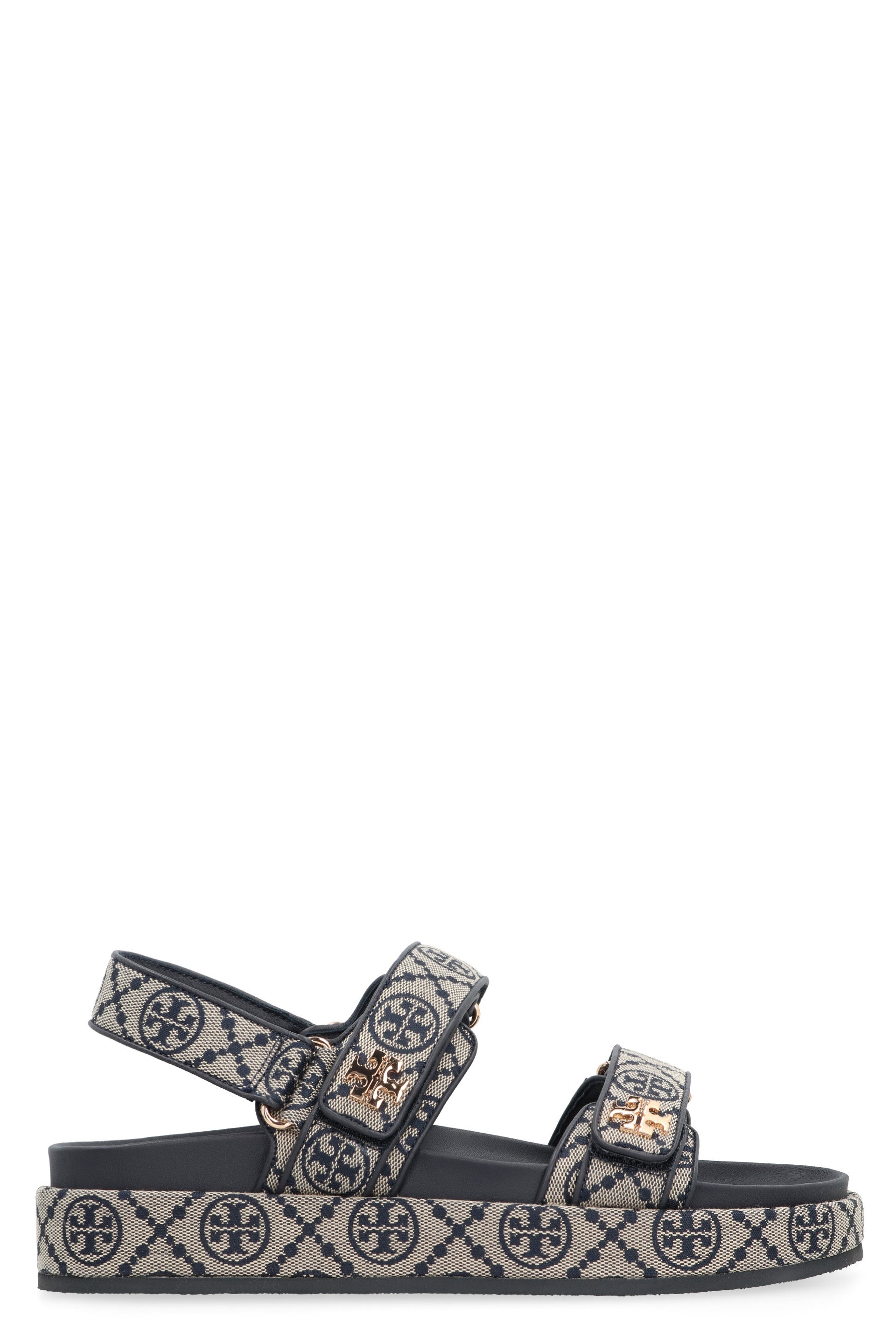 TORY BURCH Kira Fabric Platform Sandals - 3.5 cm