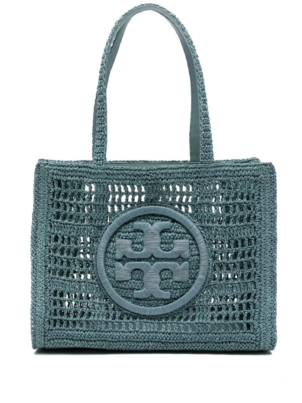TORY BURCH Mini Hand-Crocheted Tote Handbag