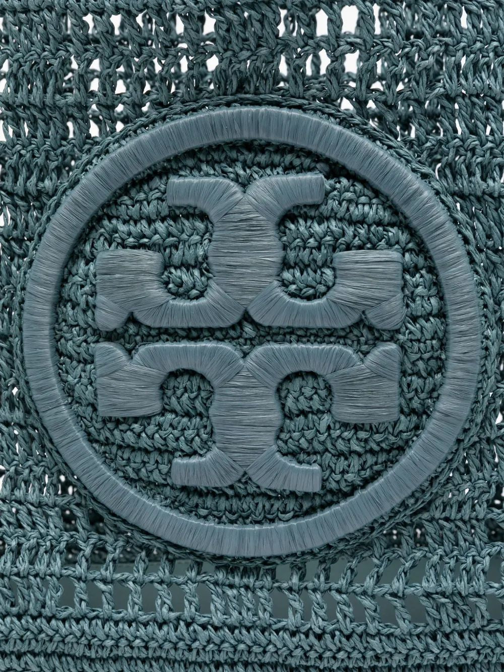 TORY BURCH Mini Hand-Crocheted Tote Handbag