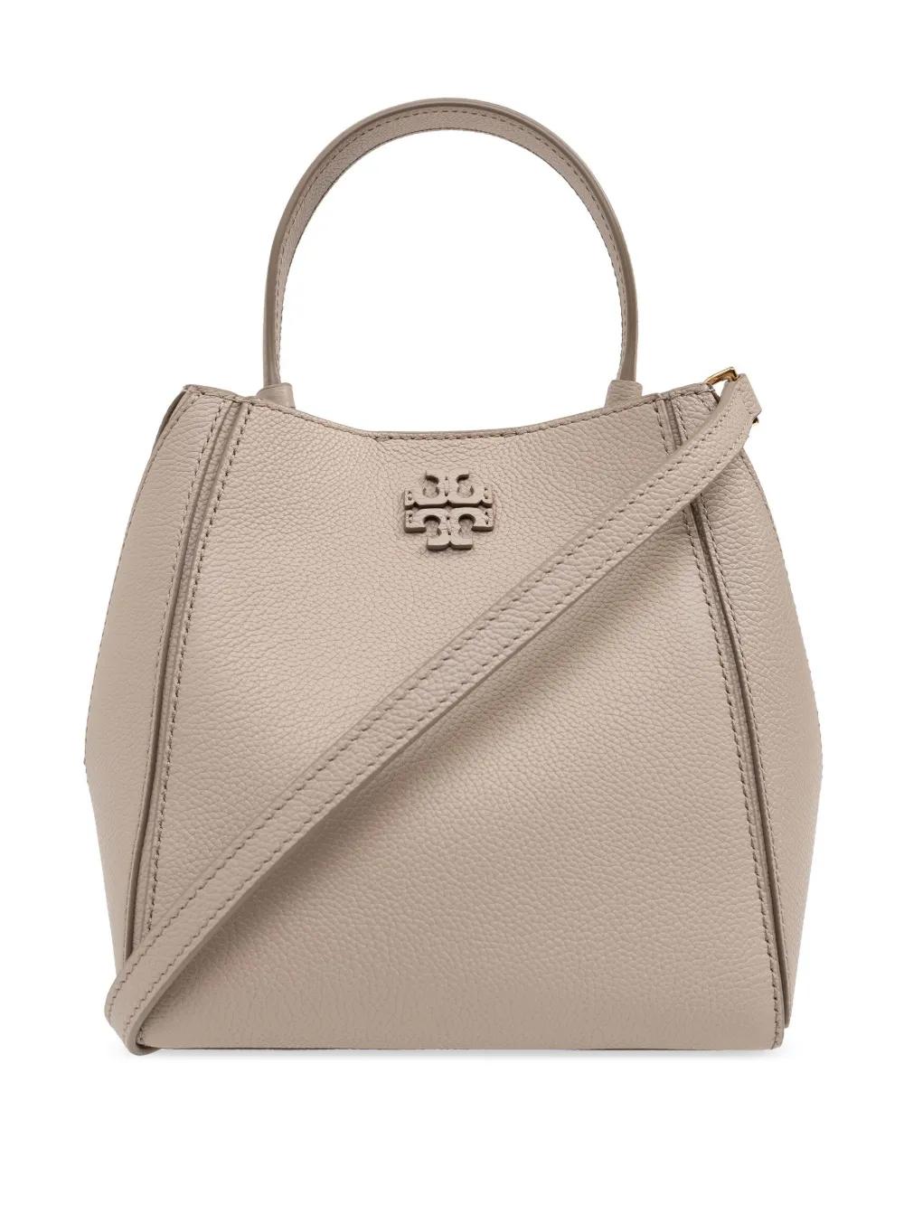 TORY BURCH Mini Leather Bucket Handbag