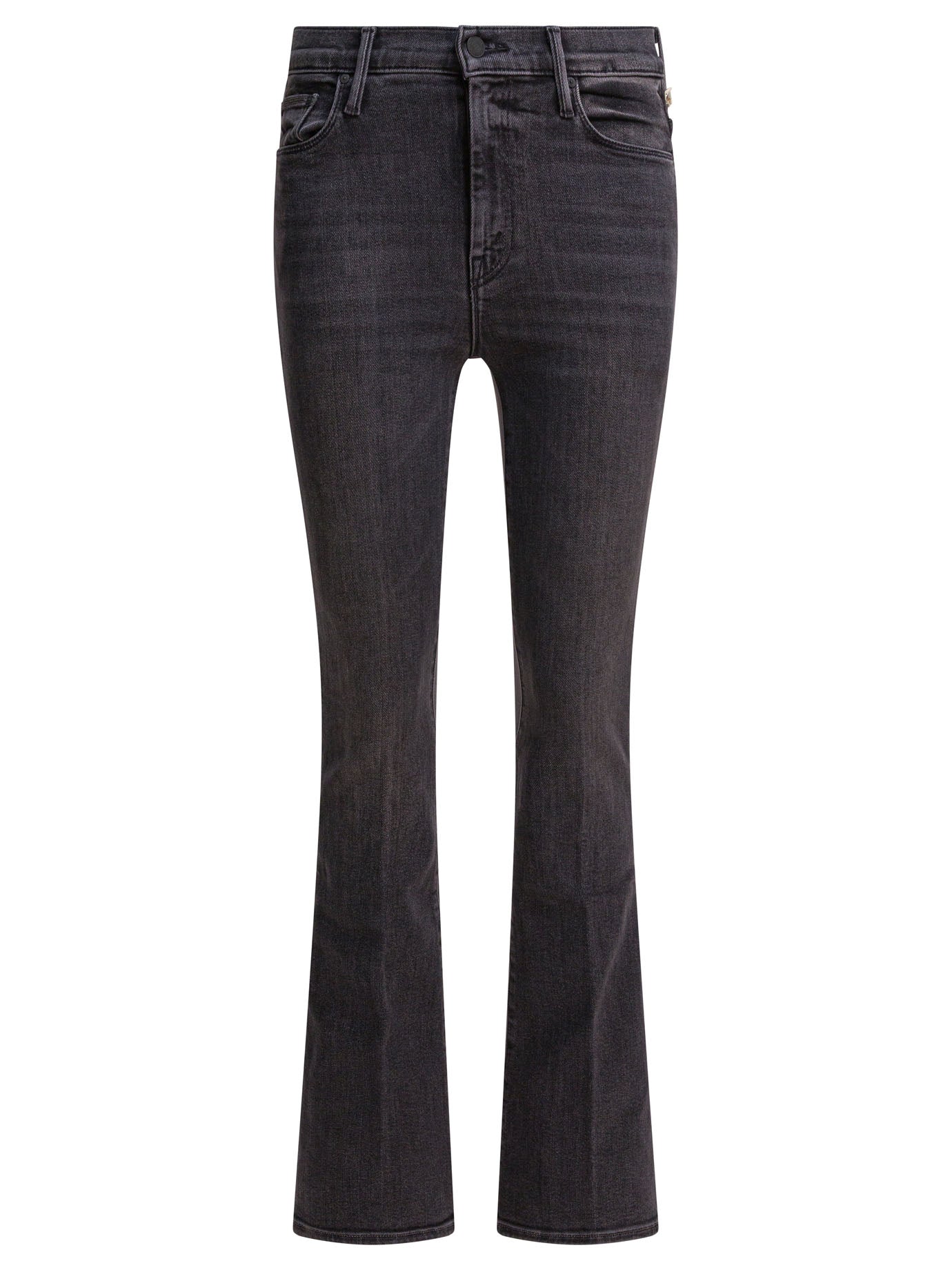 MOTHER High-Rise Straight Leg Jeans