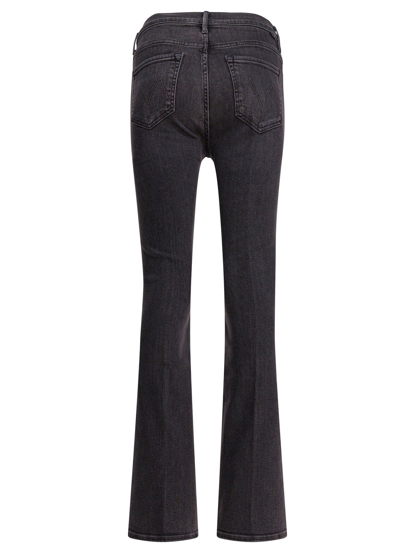 MOTHER High-Rise Straight Leg Jeans