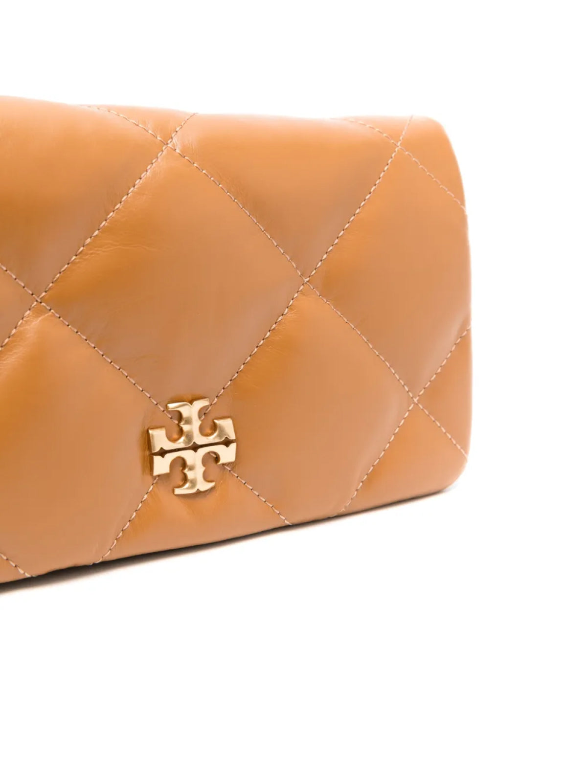 TORY BURCH Diamond Quilted Logo Mini Shoulder Handbag (21x12x4 cm)