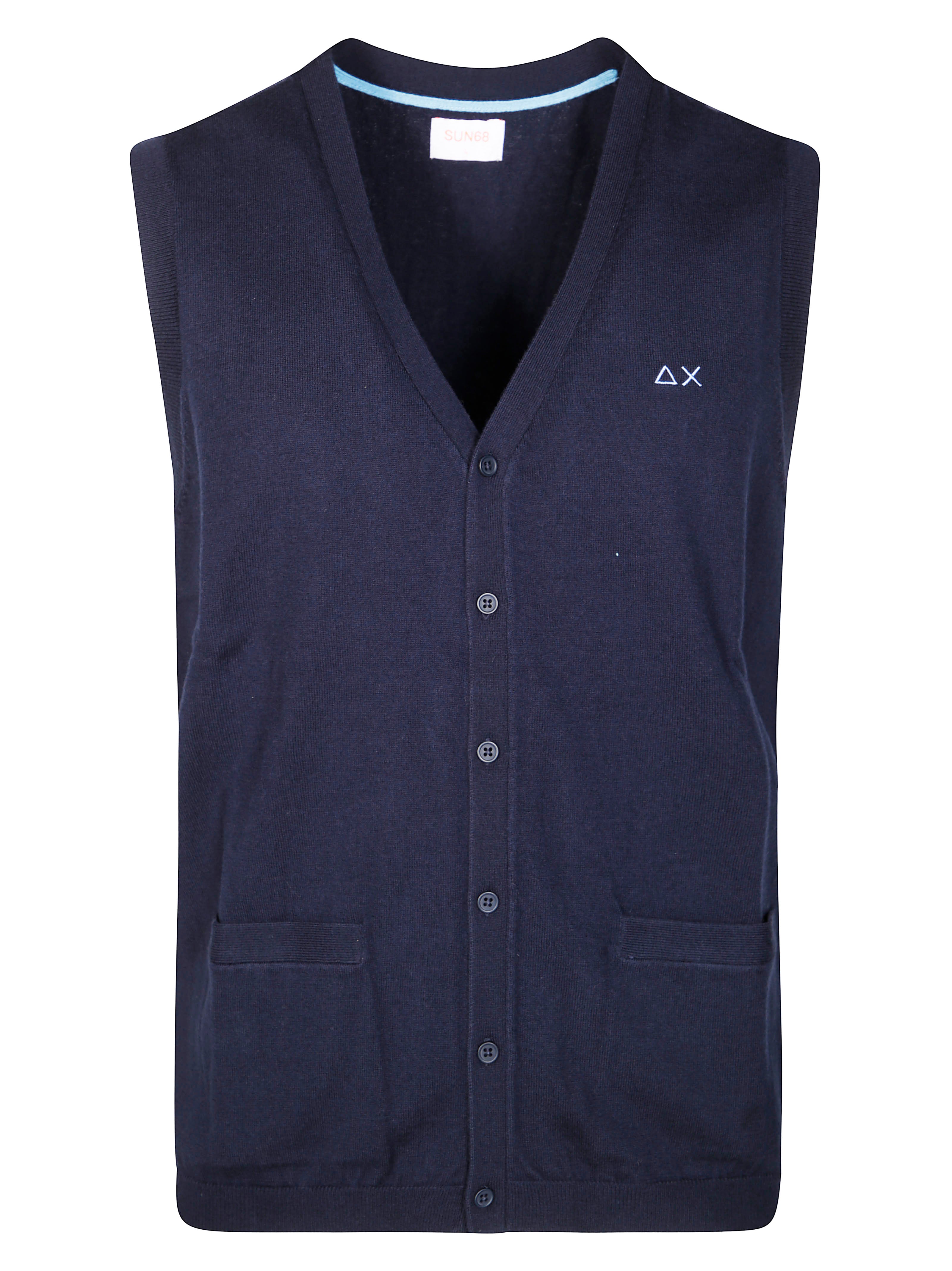 SUN 68 Basic Gilet for Women - FW25 Collection