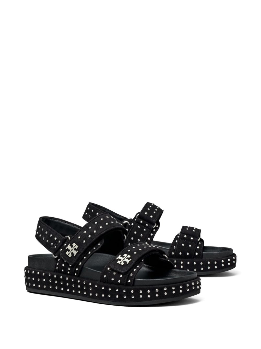 TORY BURCH Studded Double Strap Sandals